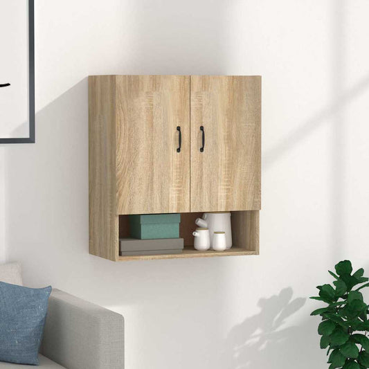 812882 vidaXL Wall Cabinet Sonoma Oak 60x31x70 cm Engineered Wood