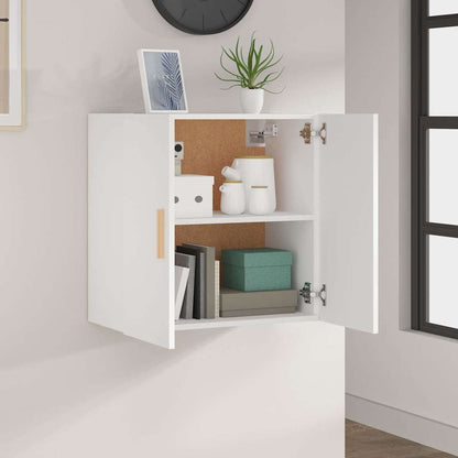 812888 vidaXL Wall Cabinet White 60x30x60 cm Engineered Wood