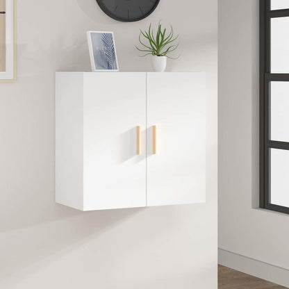 812888 vidaXL Wall Cabinet White 60x30x60 cm Engineered Wood