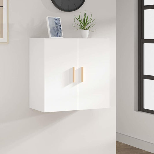 812888 vidaXL Wall Cabinet White 60x30x60 cm Engineered Wood