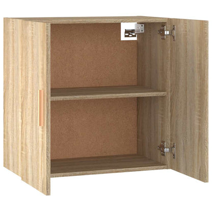 812891 vidaXL Wall Cabinet Sonoma Oak 60x30x60 cm Engineered Wood