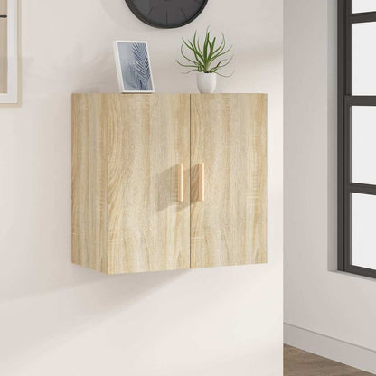 812891 vidaXL Wall Cabinet Sonoma Oak 60x30x60 cm Engineered Wood