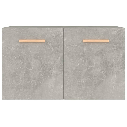 Wall Cabinet Concrete Grey 60x36.5x35 cm Engineered Wood