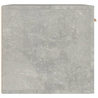 Wall Cabinet Concrete Grey 60x36.5x35 cm Engineered Wood