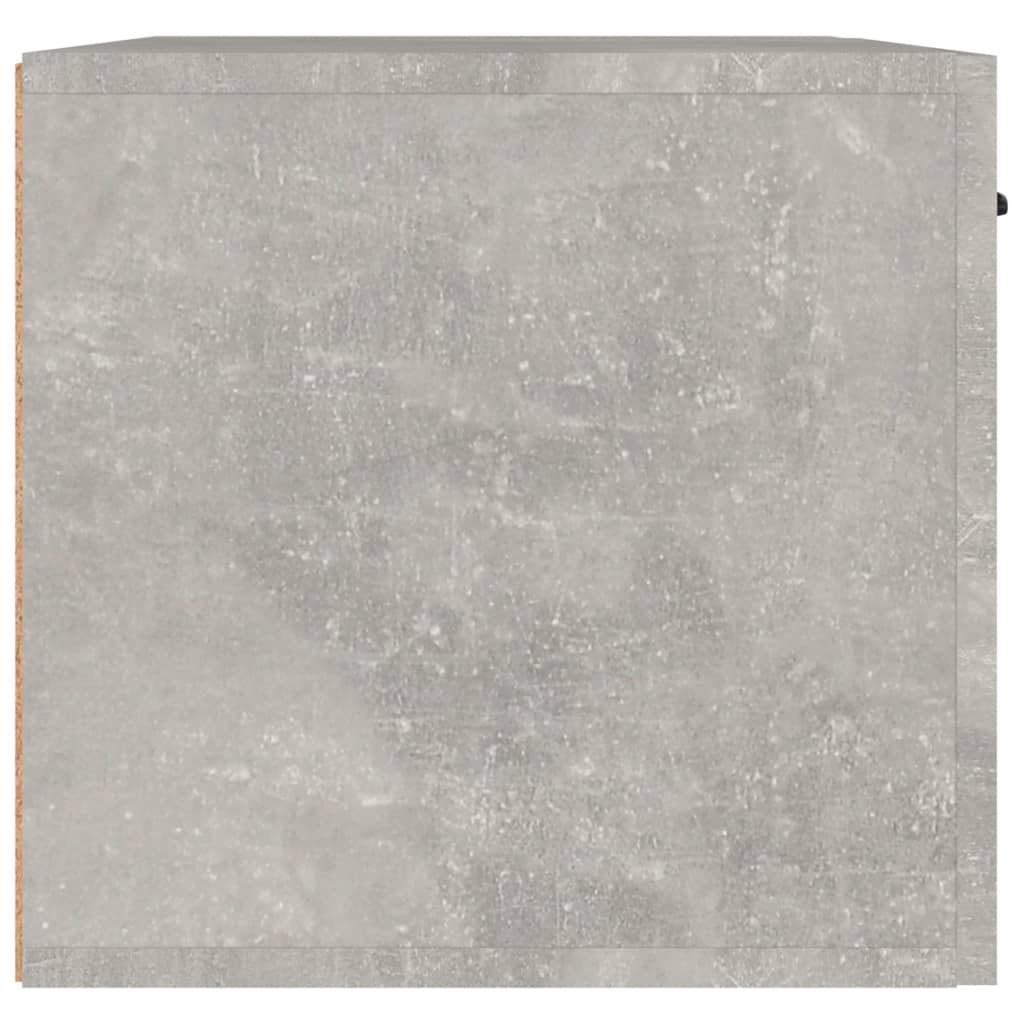 Wall Cabinet Concrete Grey 60x36.5x35 cm Engineered Wood
