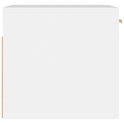 Wall Cabinet White 80x35x36.5 cm Engineered Wood
