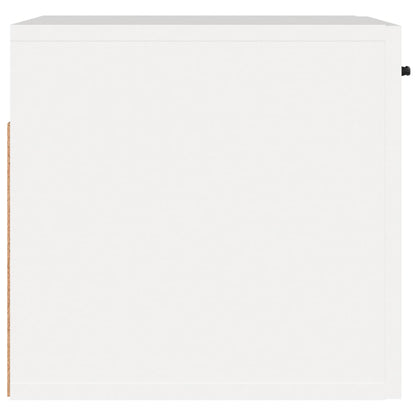 Wall Cabinet White 80x36.5x35 cm Engineered Wood