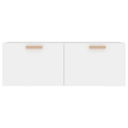 Wall Cabinet White 100x36.5x35 cm Engineered Wood