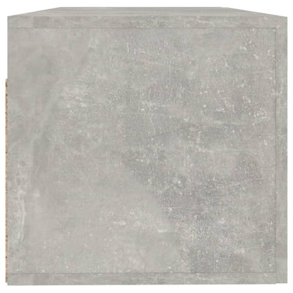 Wall Cabinet Concrete Grey 100x36.5x35 cm Engineered Wood
