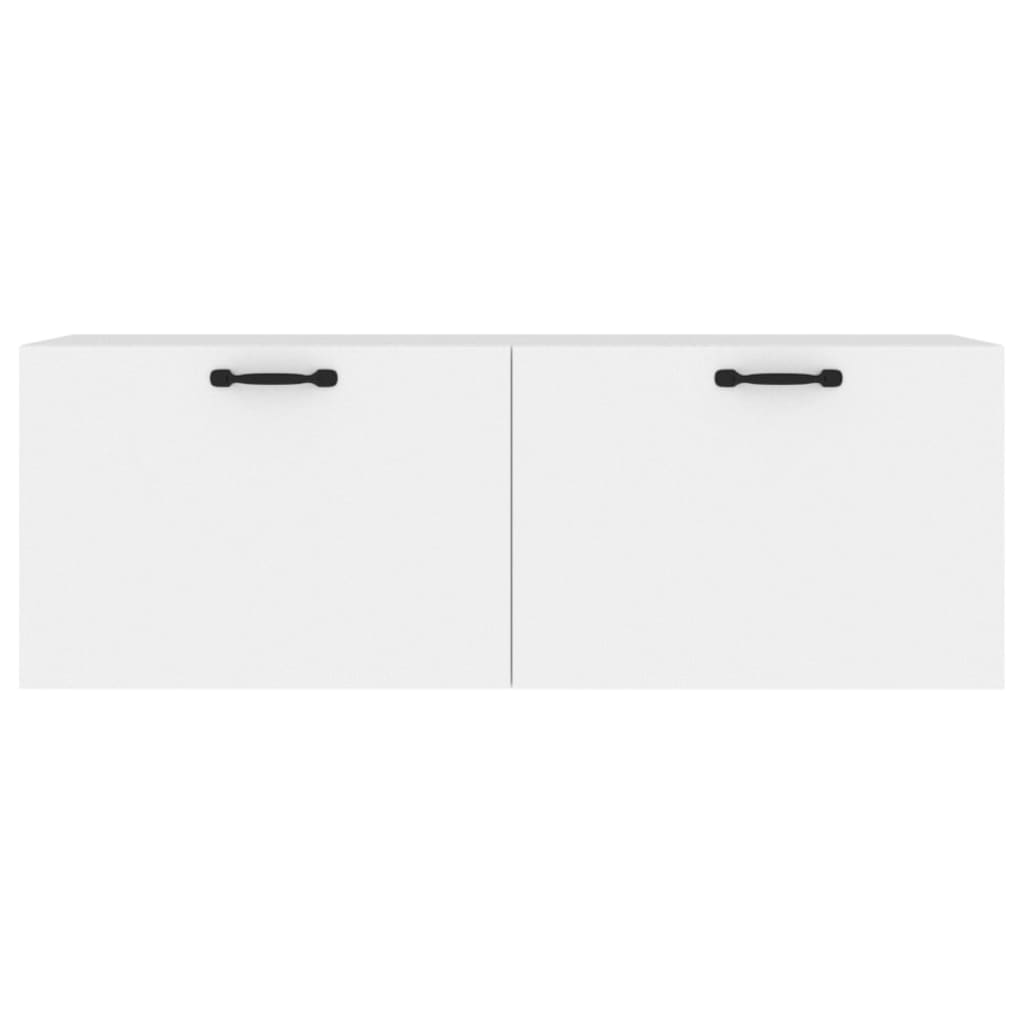 Wall Cabinet White 100x36.5x35 cm Engineered Wood