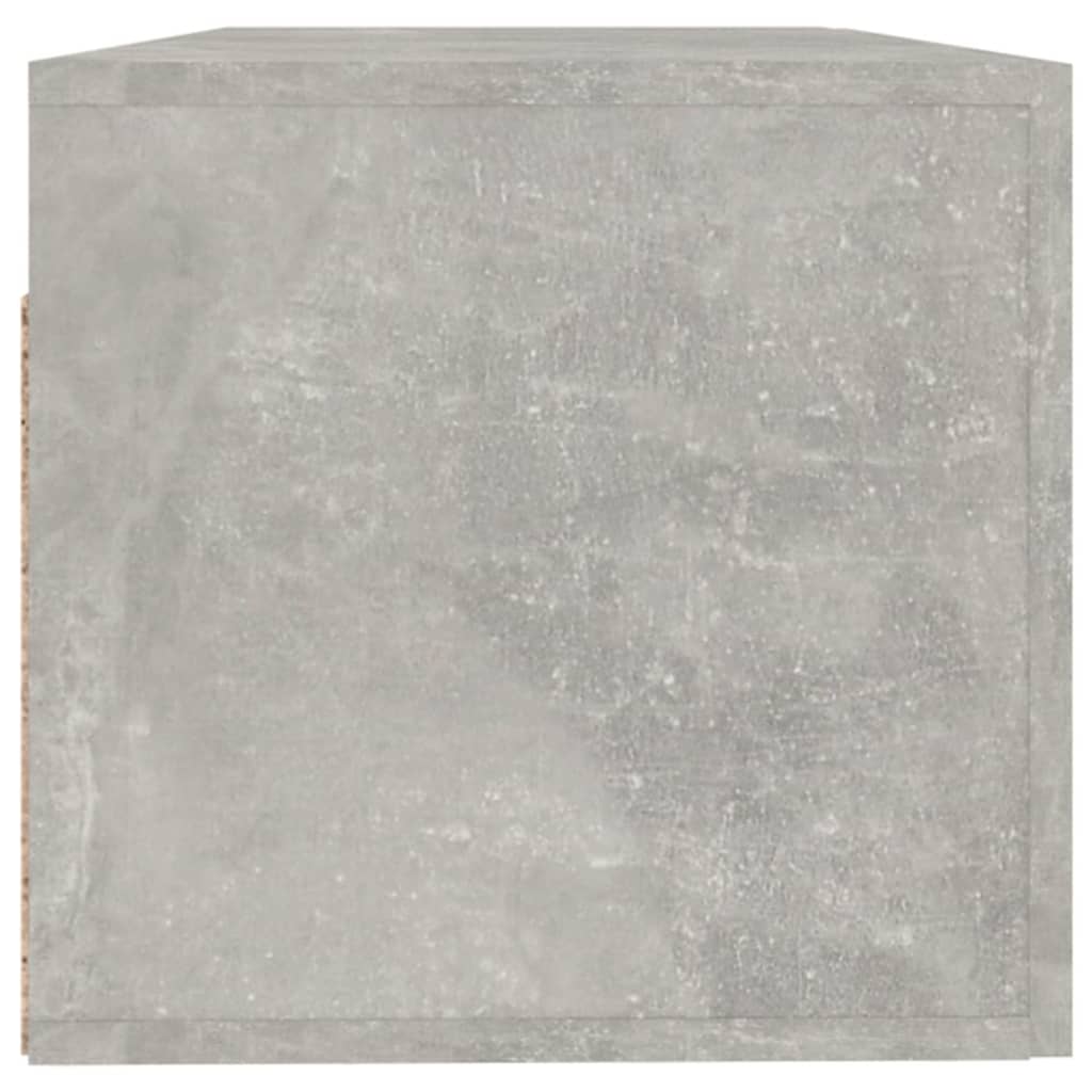 Wall Cabinet Concrete Grey 100x36.5x35 cm Engineered Wood