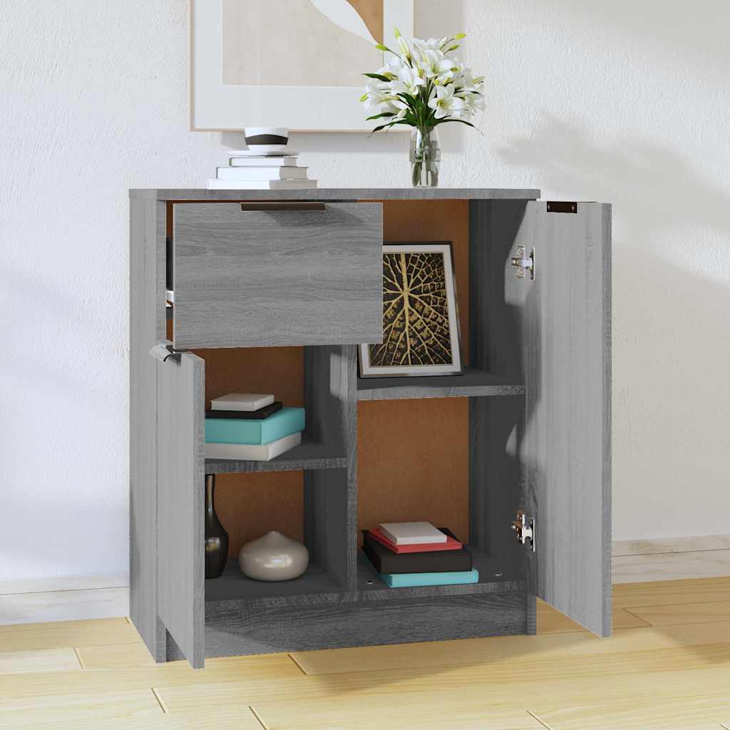 Sideboard Grey Sonoma 60x30x70 cm Engineered Wood