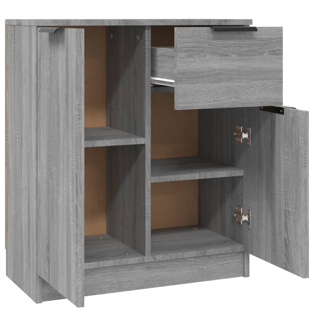 Sideboard Grey Sonoma 60x30x70 cm Engineered Wood