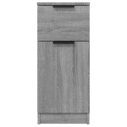 Sideboard Grey Sonoma 30x30x70 cm Engineered Wood
