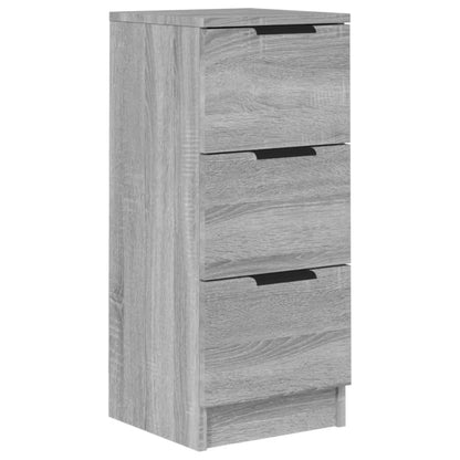 Sideboard | Grey sonoma | Engineered wood | Small |  Simple | Sideboard