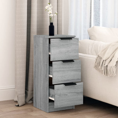Sideboard | Grey sonoma | Engineered wood | Small |  Simple | Sideboard
