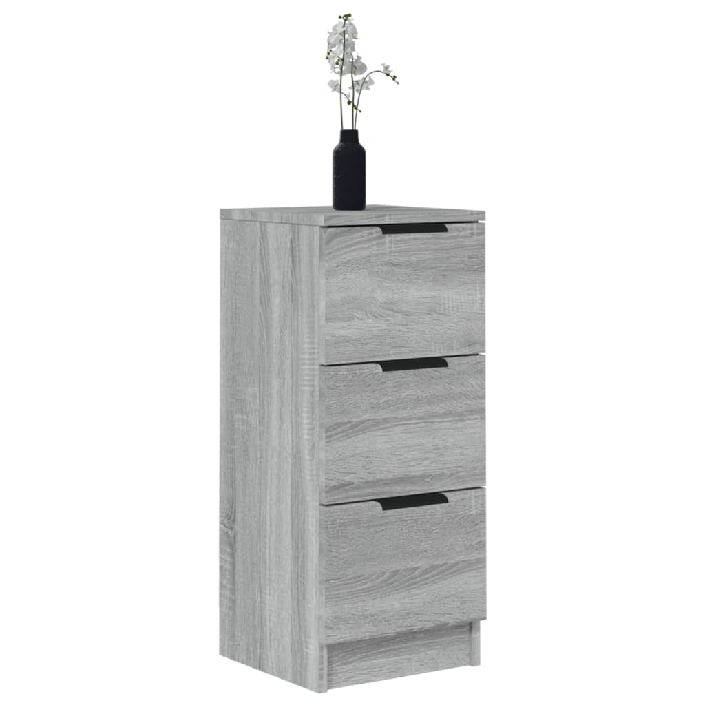Sideboard | Grey sonoma | Engineered wood | Small |  Simple | Sideboard