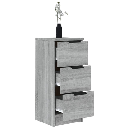Sideboard | Grey sonoma | Engineered wood | Small |  Simple | Sideboard