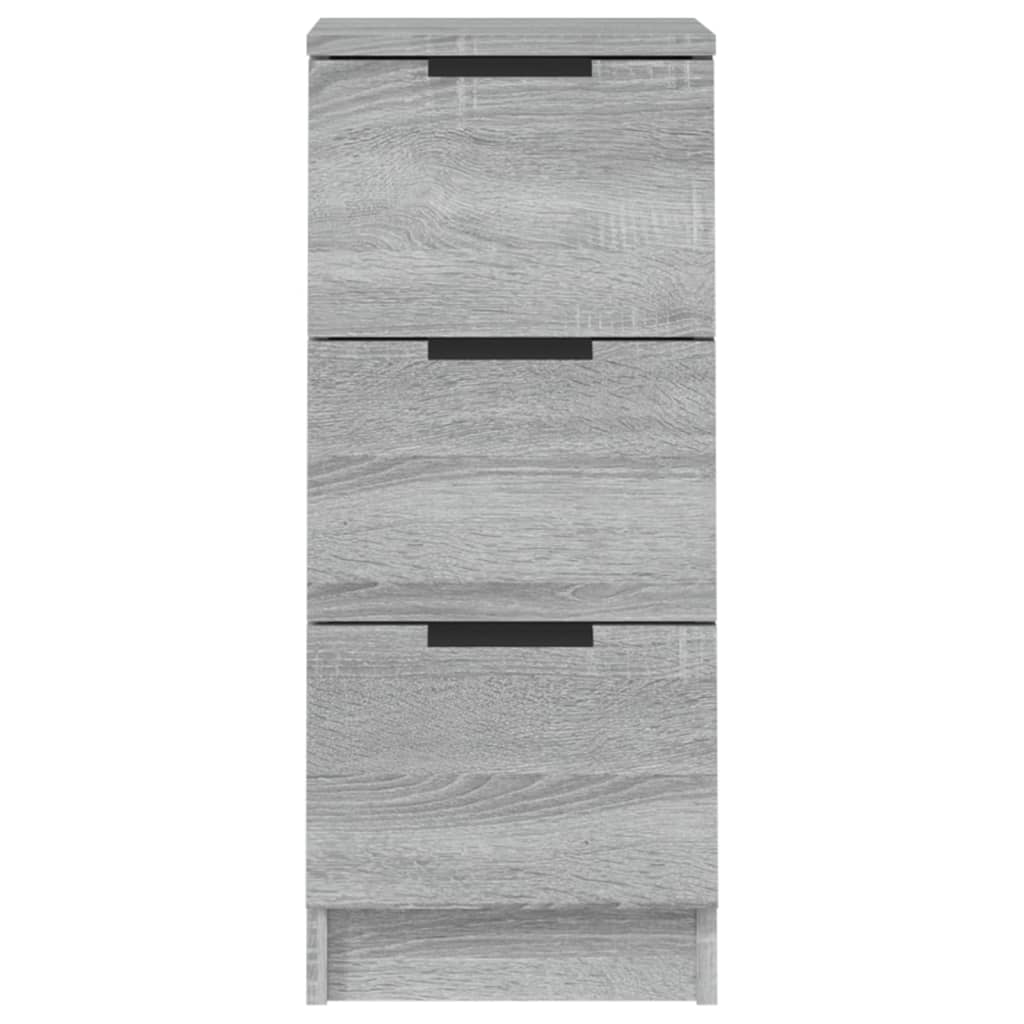 Sideboard | Grey sonoma | Engineered wood | Small |  Simple | Sideboard