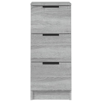 Sideboard | Grey sonoma | Engineered wood | Small |  Simple | Sideboard