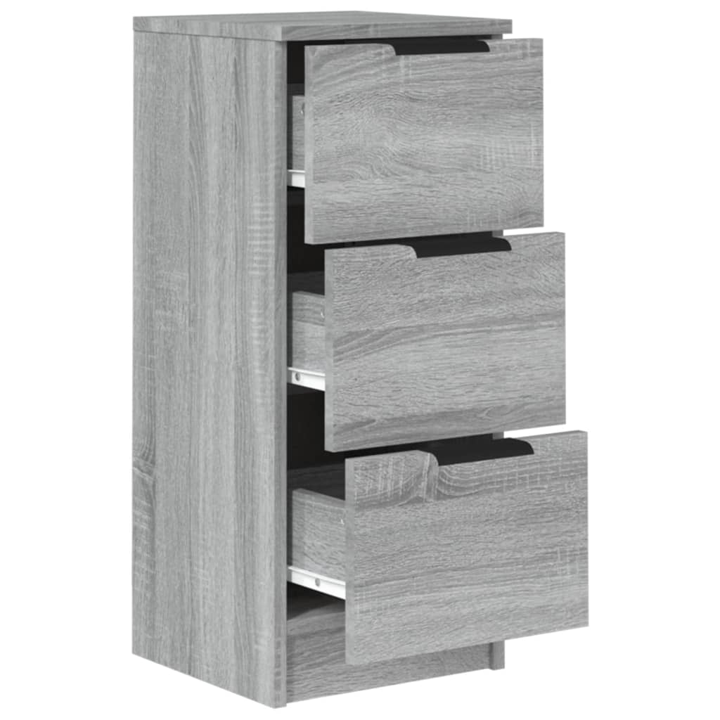 Sideboard | Grey sonoma | Engineered wood | Small |  Simple | Sideboard