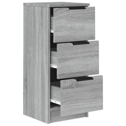 Sideboard | Grey sonoma | Engineered wood | Small |  Simple | Sideboard