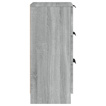 Sideboard | Grey sonoma | Engineered wood | Small |  Simple | Sideboard