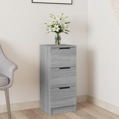 Sideboard | Grey sonoma | Engineered wood | Small |  Simple | Sideboard