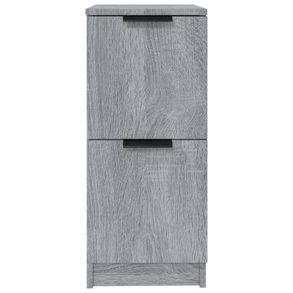 Sideboard Grey Sonoma 30x30x70 cm Engineered Wood