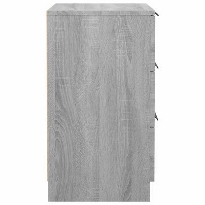 Bedside Cabinets 2 pcs Grey Sonoma 40x36x65 cm