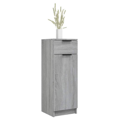 Bathroom Cabinet Grey Sonoma 32x34x90 cm Engineered Wood