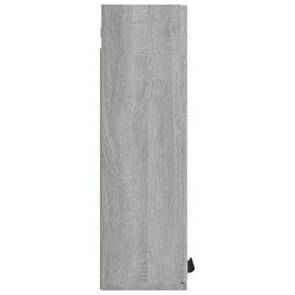 Bathroom Mirror Cabinet Grey Sonoma 64x20x67 cm