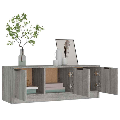 TV Cabinet Grey Sonoma 102x35x36,5 cm Engineered Wood