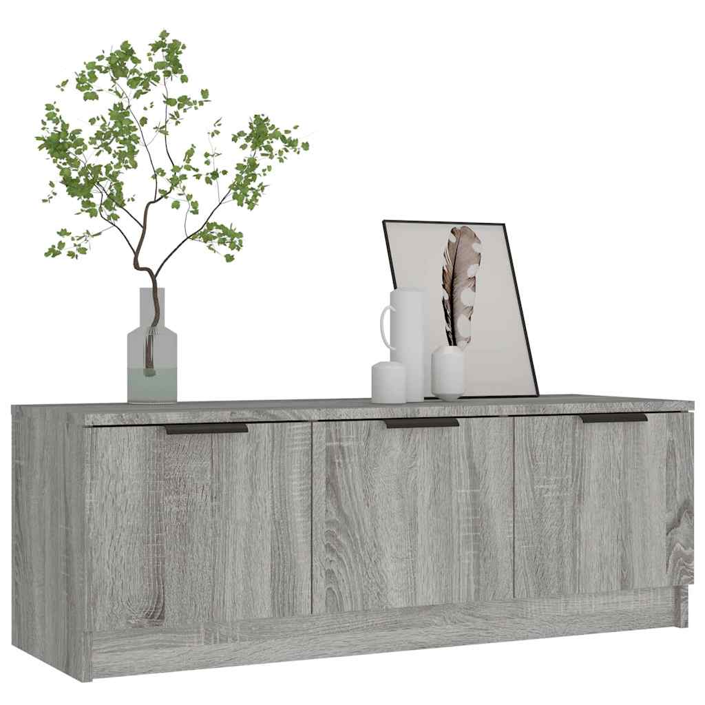 TV Cabinet Grey Sonoma 102x35x36,5 cm Engineered Wood