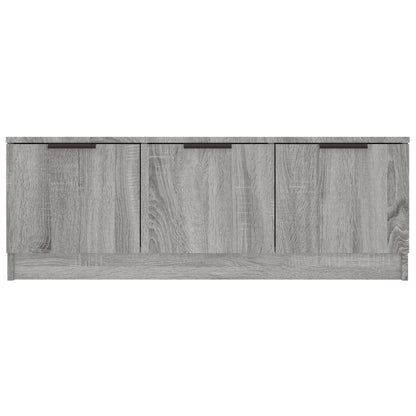 TV Cabinet Grey Sonoma 102x35x36.5 cm Engineered Wood