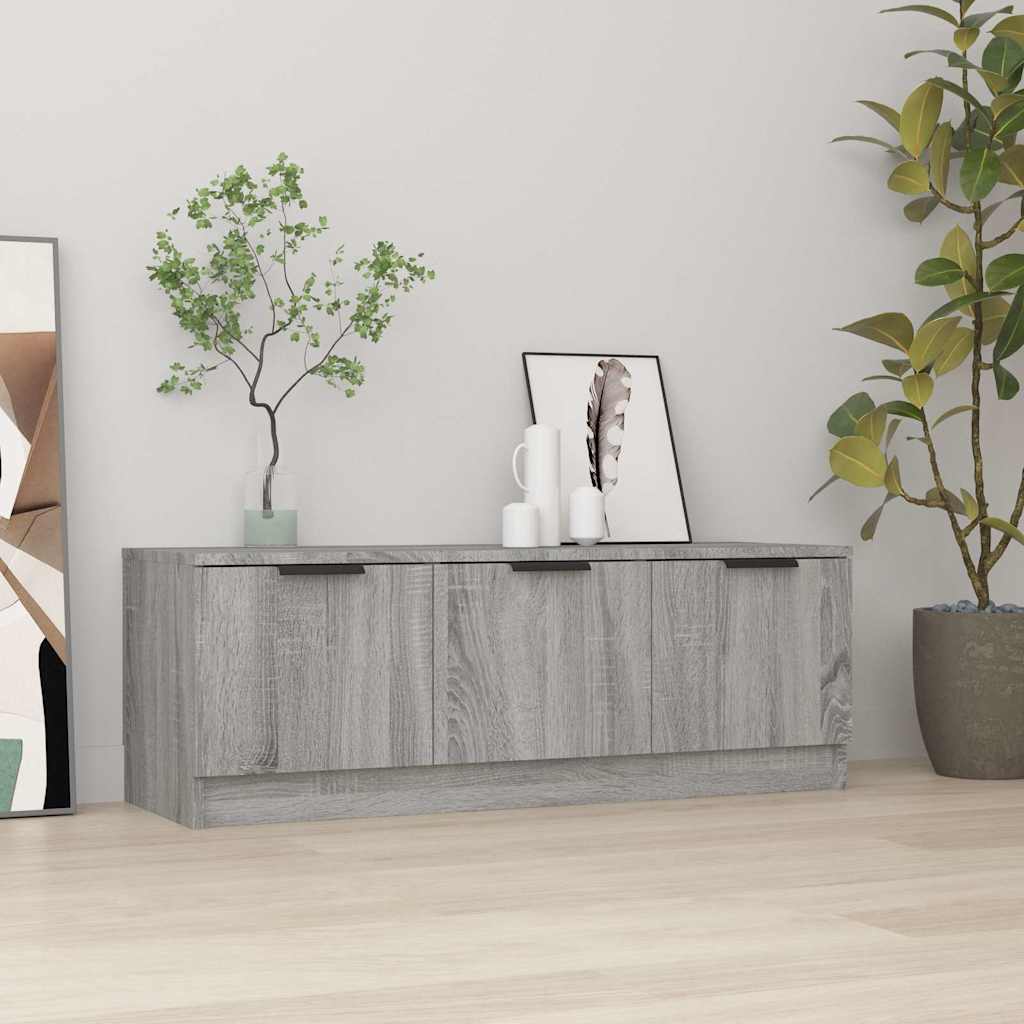 TV Cabinet Grey Sonoma 102x35x36,5 cm Engineered Wood
