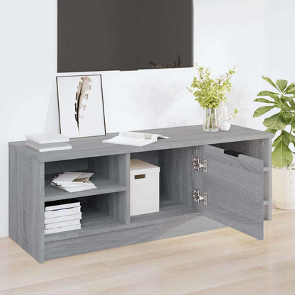 TV Cabinet Grey Sonoma 102x35,5x36,5 cm Engineered Wood