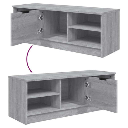 TV Cabinet Grey Sonoma 102x35,5x36,5 cm Engineered Wood