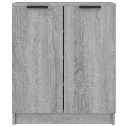 Shoe Cabinet Grey Sonoma 59x35x70 cm Engineered Wood