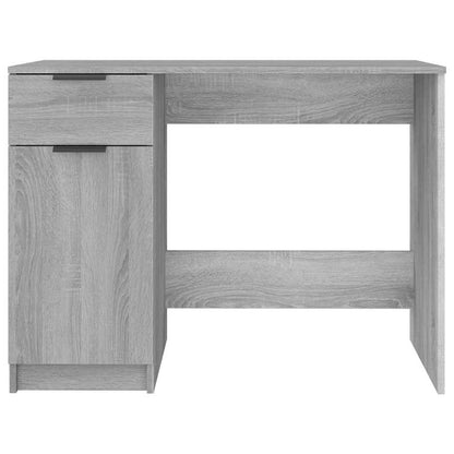 Desk Grey Sonoma 100x50x75 cm Engineered Wood