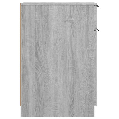 Desk Cabinet | Grey sonoma | Engineered wood | 33.5x50x75 cm