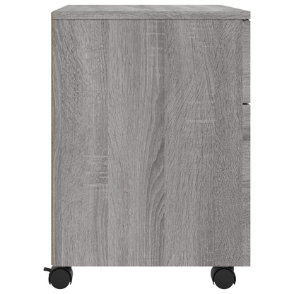 File Cabinet | Grey Sonoma | Engineered Wood | Standard | Smooth Sliding
