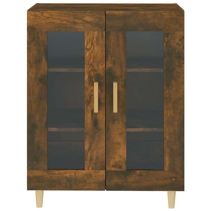 Sideboard Smoked Oak 69,5x34x90 cm Engineered Wood