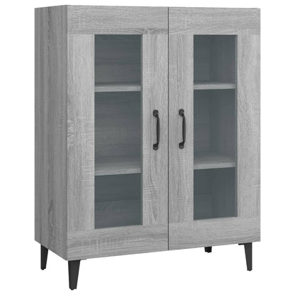 Sideboard Grey Sonoma 69.5x34x90 cm Engineered Wood