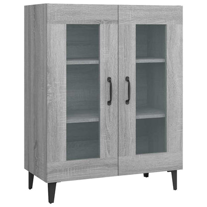 Sideboard Grey Sonoma 69,5x34x90 cm Engineered Wood