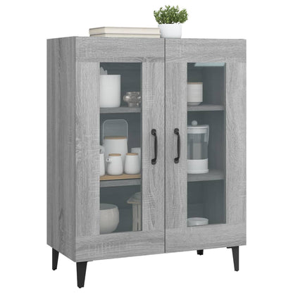 Sideboard Grey Sonoma 69.5x34x90 cm Engineered Wood
