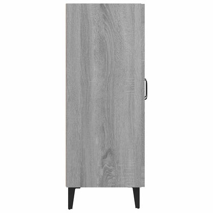 Sideboard Grey Sonoma 69,5x34x90 cm Engineered Wood