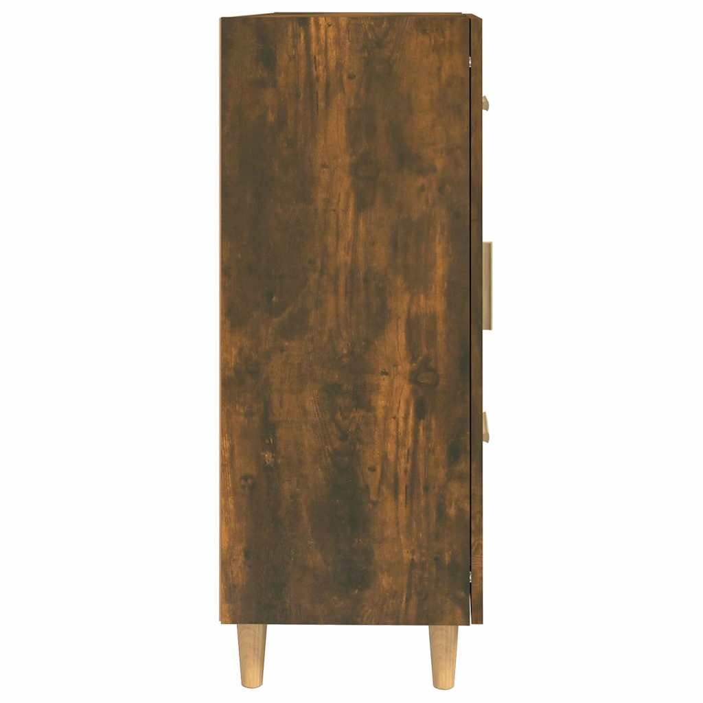 817369 vidaXL Sideboard Smoked Oak 69,5x34x90 cm Engineered Wood