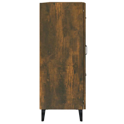 817372 vidaXL Sideboard Smoked Oak 69,5x34x90 cm Engineered Wood