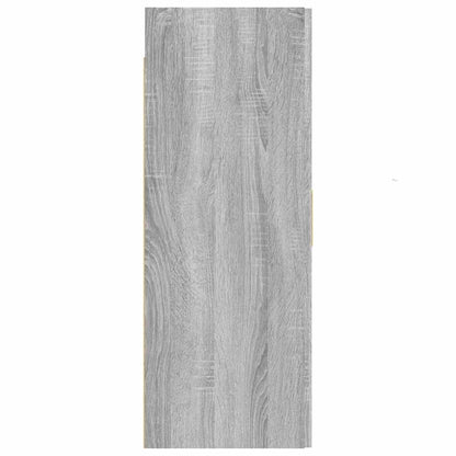 Hanging Wall Cabinet Grey Sonoma 69,5x34x90 cm